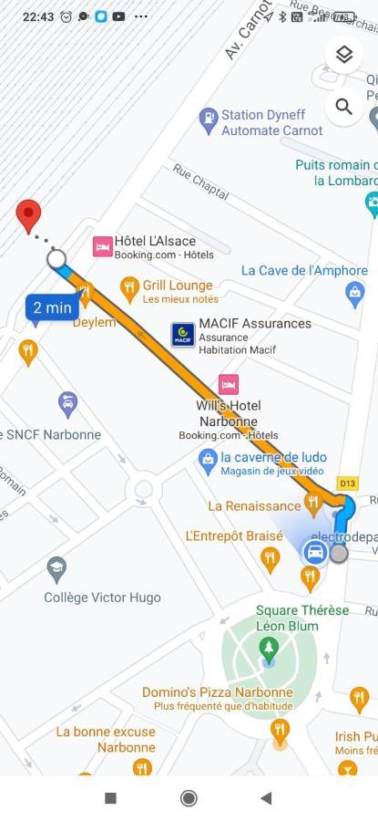 Narbonne Ville Et Mer Екстер'єр фото